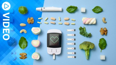 Gemüse und Gummibärchen