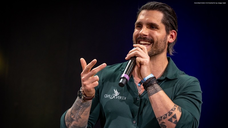 Michael Kern bei einem Vortrag