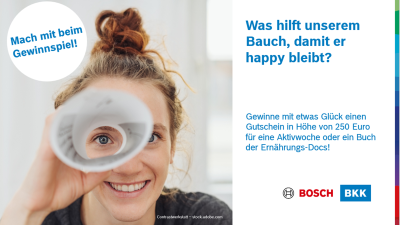 Verlosung der Bosch BKK