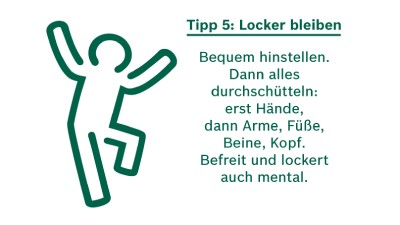 Locker bleiben