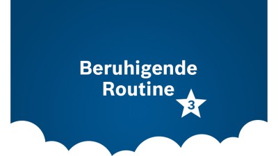 Beruhigende Routine