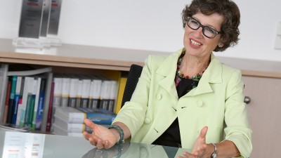 Dr. Gertrud Prinzing im Gespräch