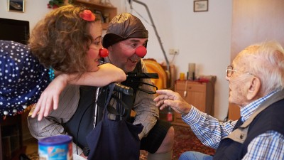 Clowns in Pflegeheim