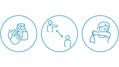 Illustration Hygienemaßnahmen