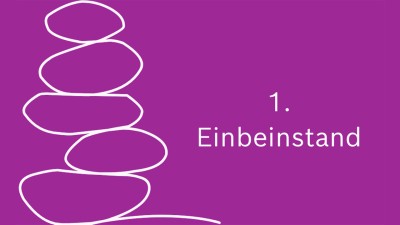 1. Einbeinstand