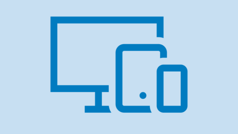 Icon von Endgeräten.